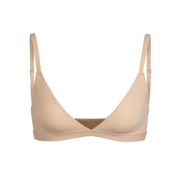SKIMS FITS EVERYBODY TRIANGLE BRALETTE | STYLE: BR-TRI-2024 |COLOR: CLAY |NEWNWT - Picture 4 of 11
